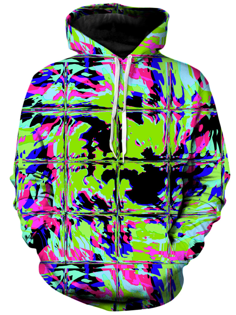 Big Tex Funkadelic - Blacklight Rave Glitch Unisex Hoodie