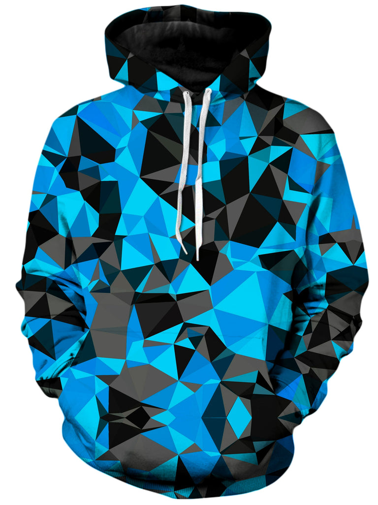 Big Tex Funkadelic - Blue and Black Geo Unisex Hoodie