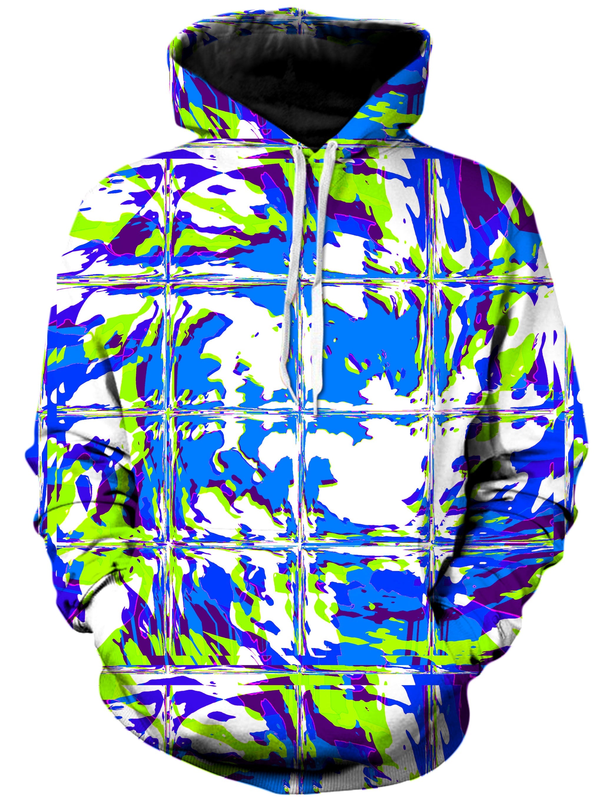 Blue Rave Glitch Unisex Hoodie Big Tex Funkadelic Epic Hoodie