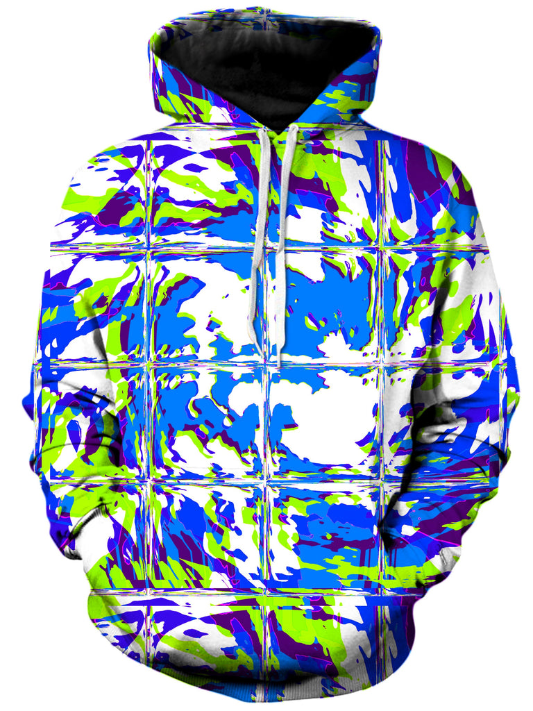 Big Tex Funkadelic - Blue Rave Glitch Unisex Hoodie