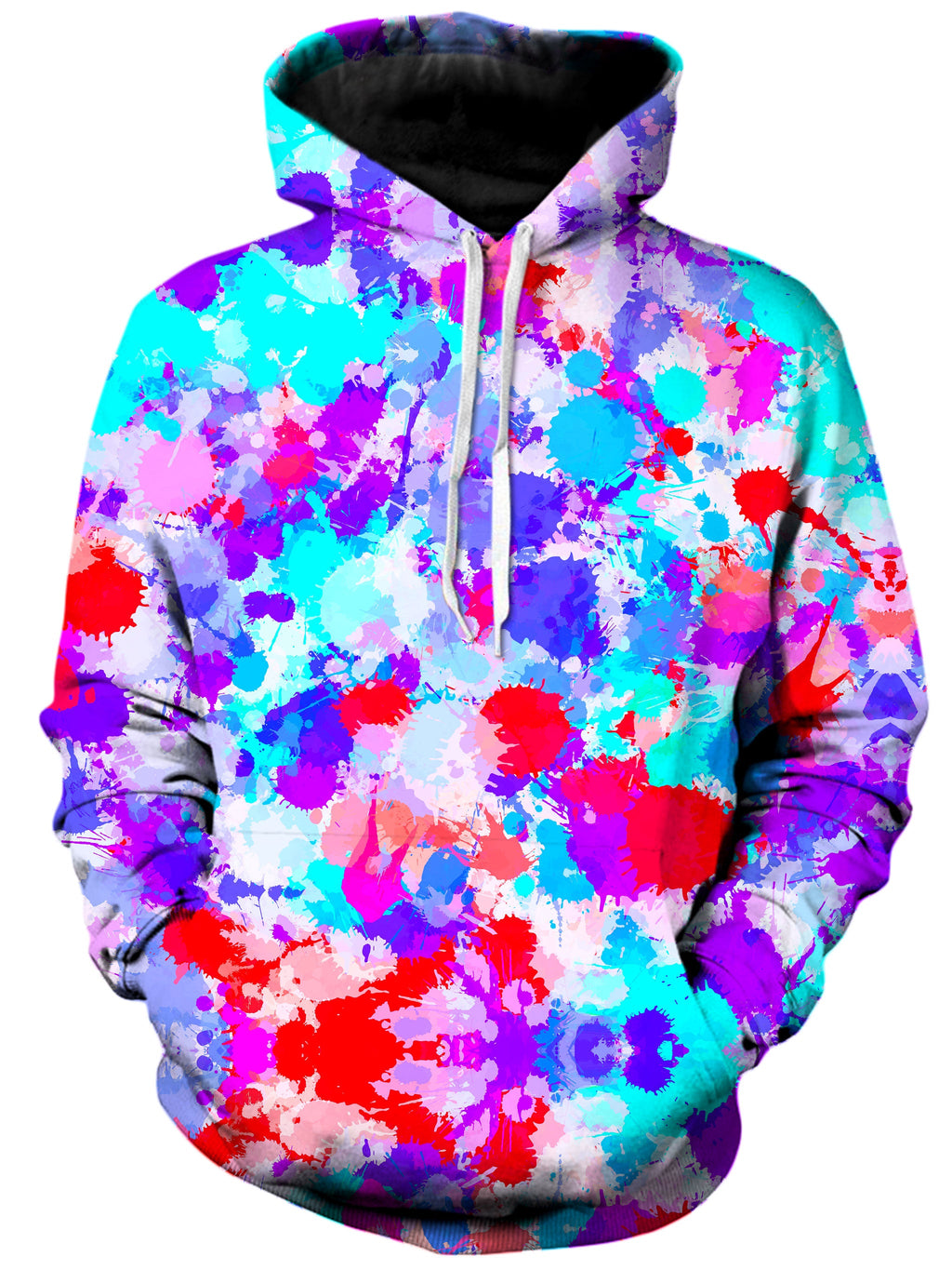 Cherry Frost Paint Splatter Unisex Hoodie Big Tex Funkadelic Epic Hoodie