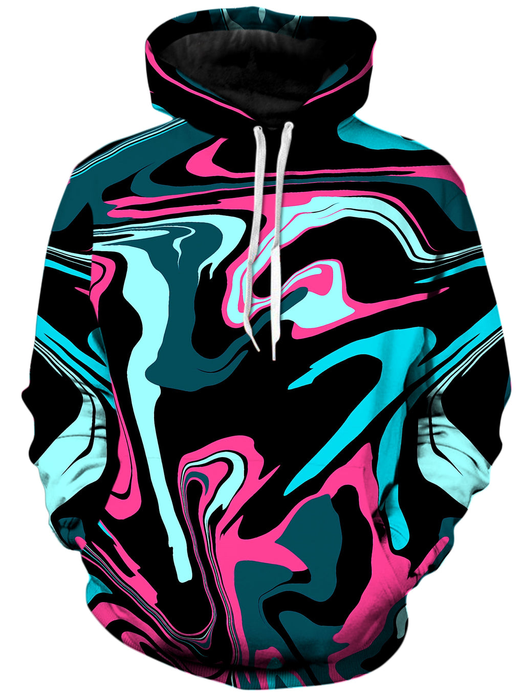 Pink Cyan Melt Unisex Hoodie Big Tex Funkadelic Epic Hoodie