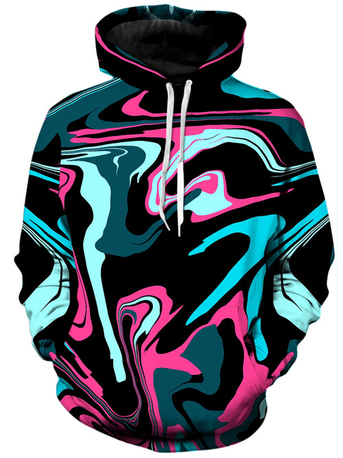 Pink Cyan Melt Unisex Hoodie Big Tex Funkadelic Epic Hoodie