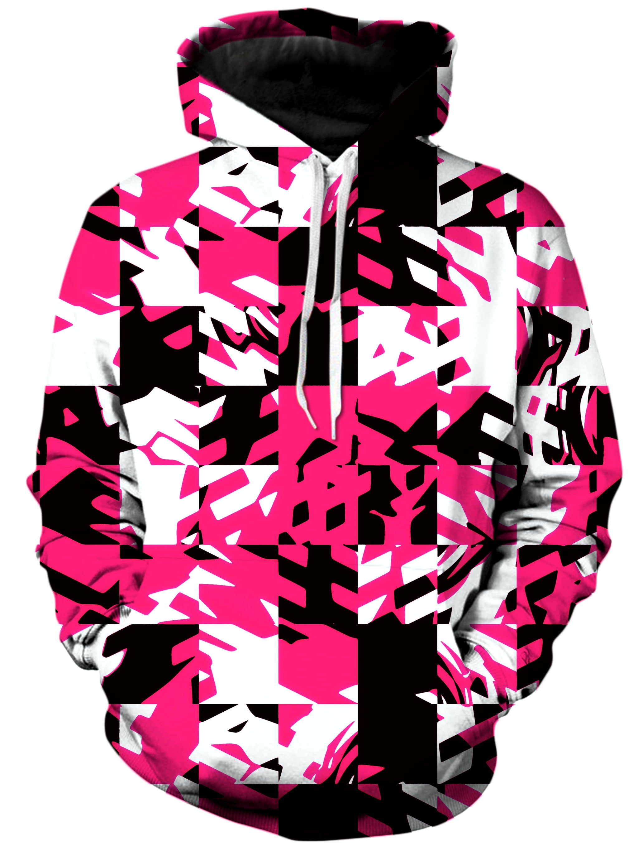 Pink Digital Unisex Hoodie Big Tex Funkadelic Epic Hoodie