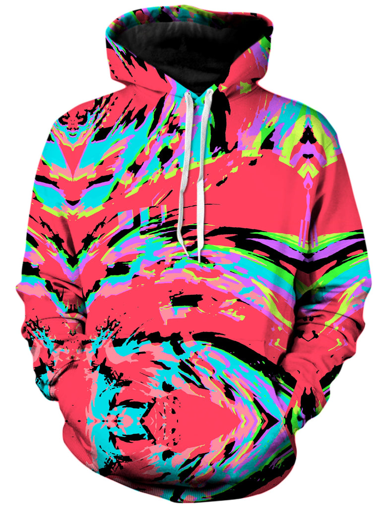 Big Tex Funkadelic - Tropical Coral Glitch Unisex Hoodie