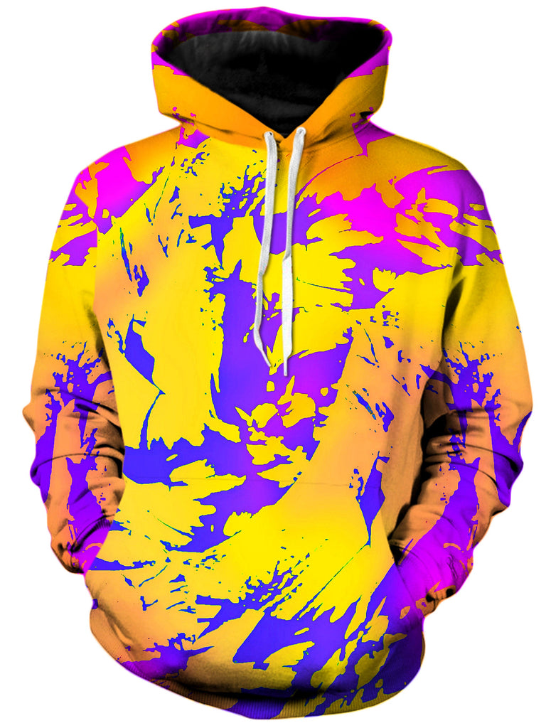 Big Tex Funkadelic - Tropical Ombre Paint Splatter Graffiti Unisex Hoodie