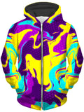 Psychic Bliss Unisex Zip-Up Hoodie Big Tex Funkadelic Epic Hoodie