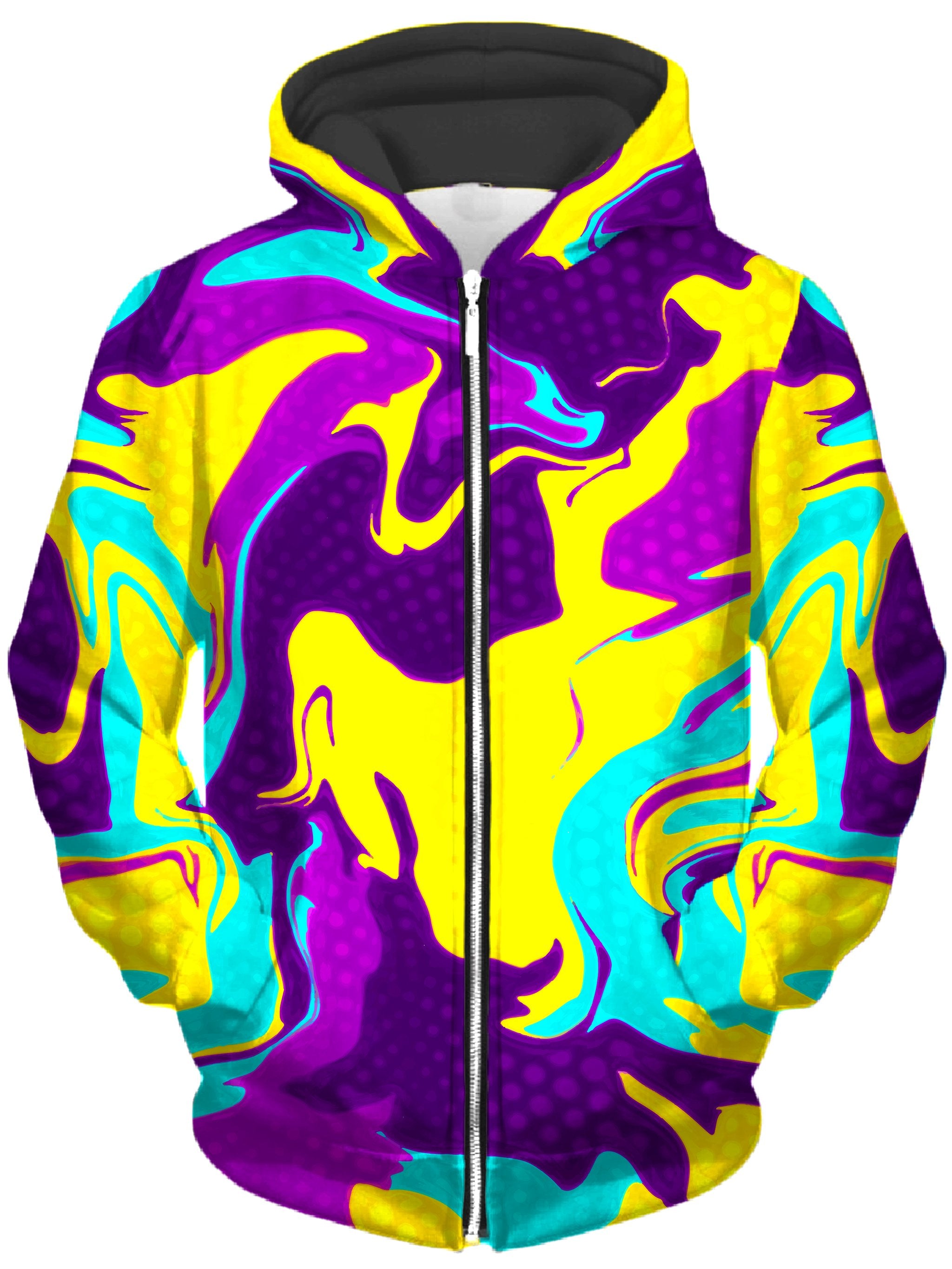Psychic Bliss Unisex Zip-Up Hoodie Big Tex Funkadelic Epic Hoodie