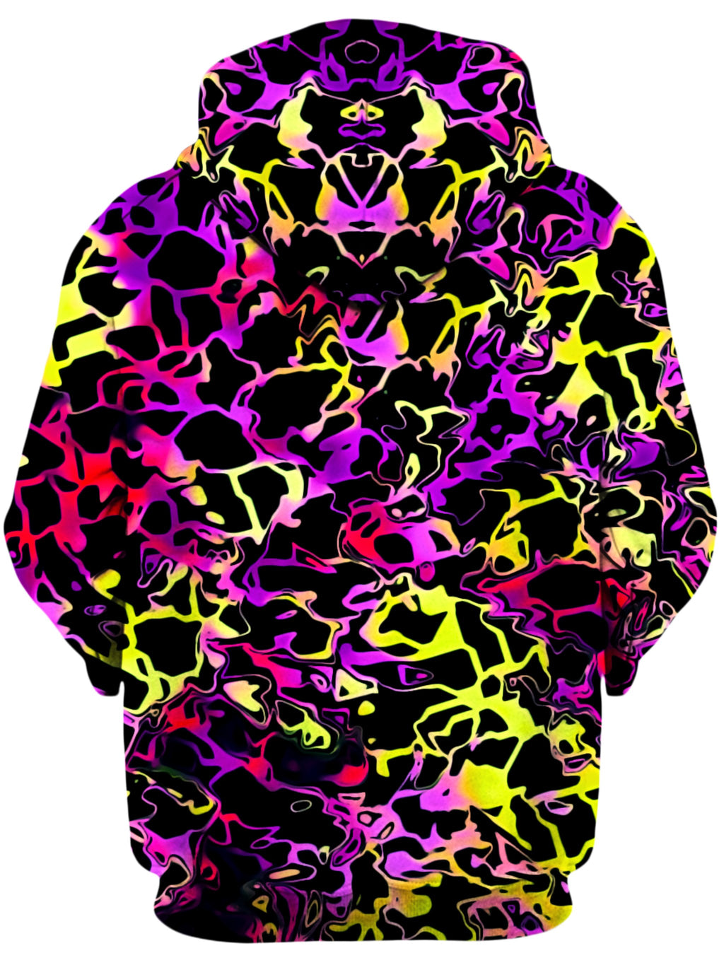 Psychedelic Rainbow Leopard Unisex Hoodie Big Tex Funkadelic Epic Hoodie
