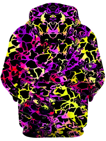 Big Tex Funkadelic - Psychedelic Rainbow Leopard Unisex Zip-Up Hoodie