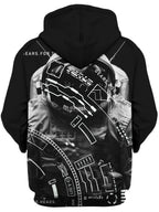 Gears For Techno Heads Unisex Hoodie Blacknote Epic Hoodie
