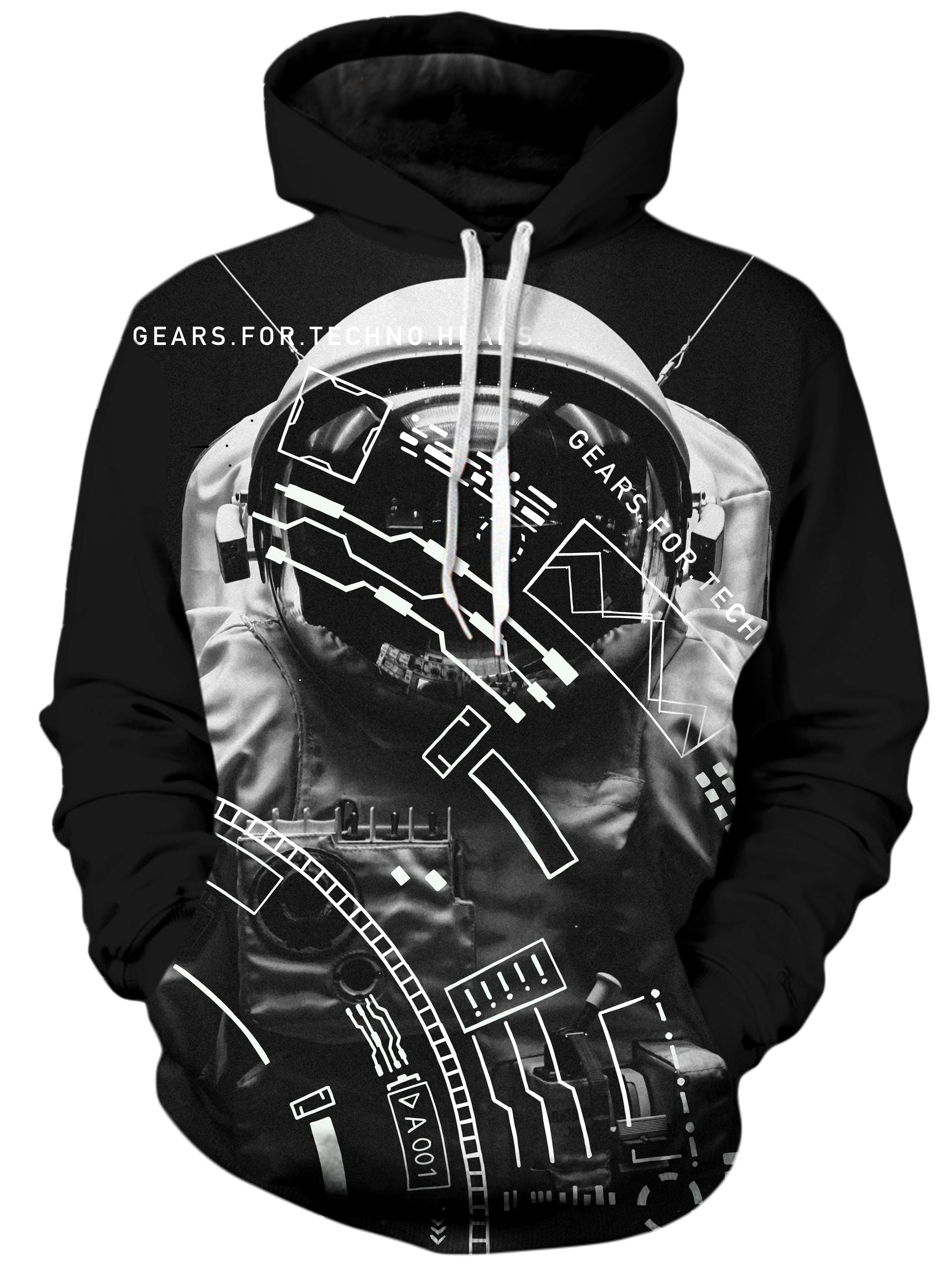Gears For Techno Heads Unisex Hoodie Blacknote Epic Hoodie