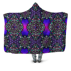 Blooming Balance Hooded Blanket