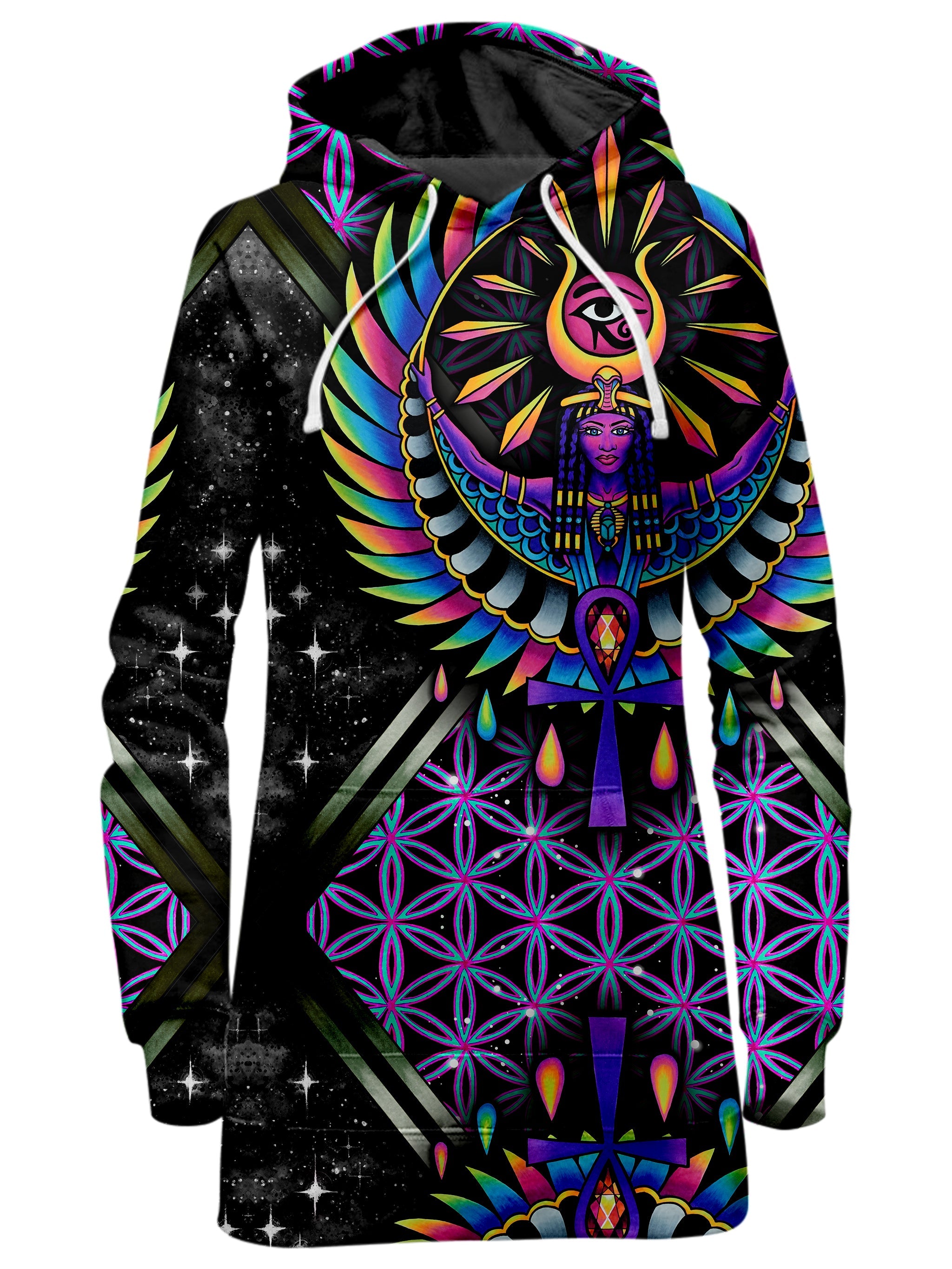 Isis Purple Hoodie Dress BrizBazaar Epic Hoodie