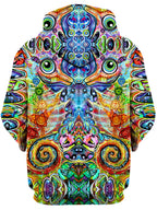 Chakra Seahorse Unisex Zip-Up Hoodie Set 4 Lyfe Epic Hoodie