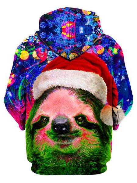 Christmas Sloth Unisex Hoodie, Heather McNeil, T6 - Epic Hoodie