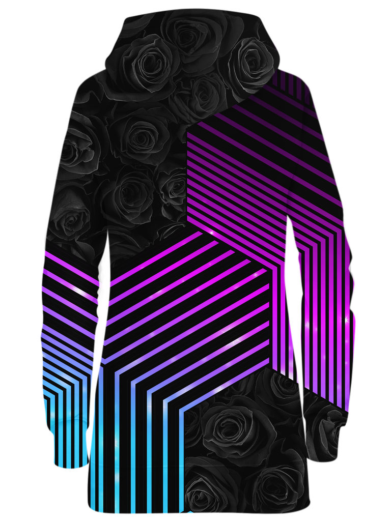 Connected Hex Hoodie Dress