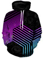 Connected Hex Unisex Hoodie Noctum X Truth Epic Hoodie