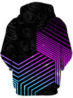 Connected Hex Unisex Zip-Up Hoodie Noctum X Truth Epic Hoodie