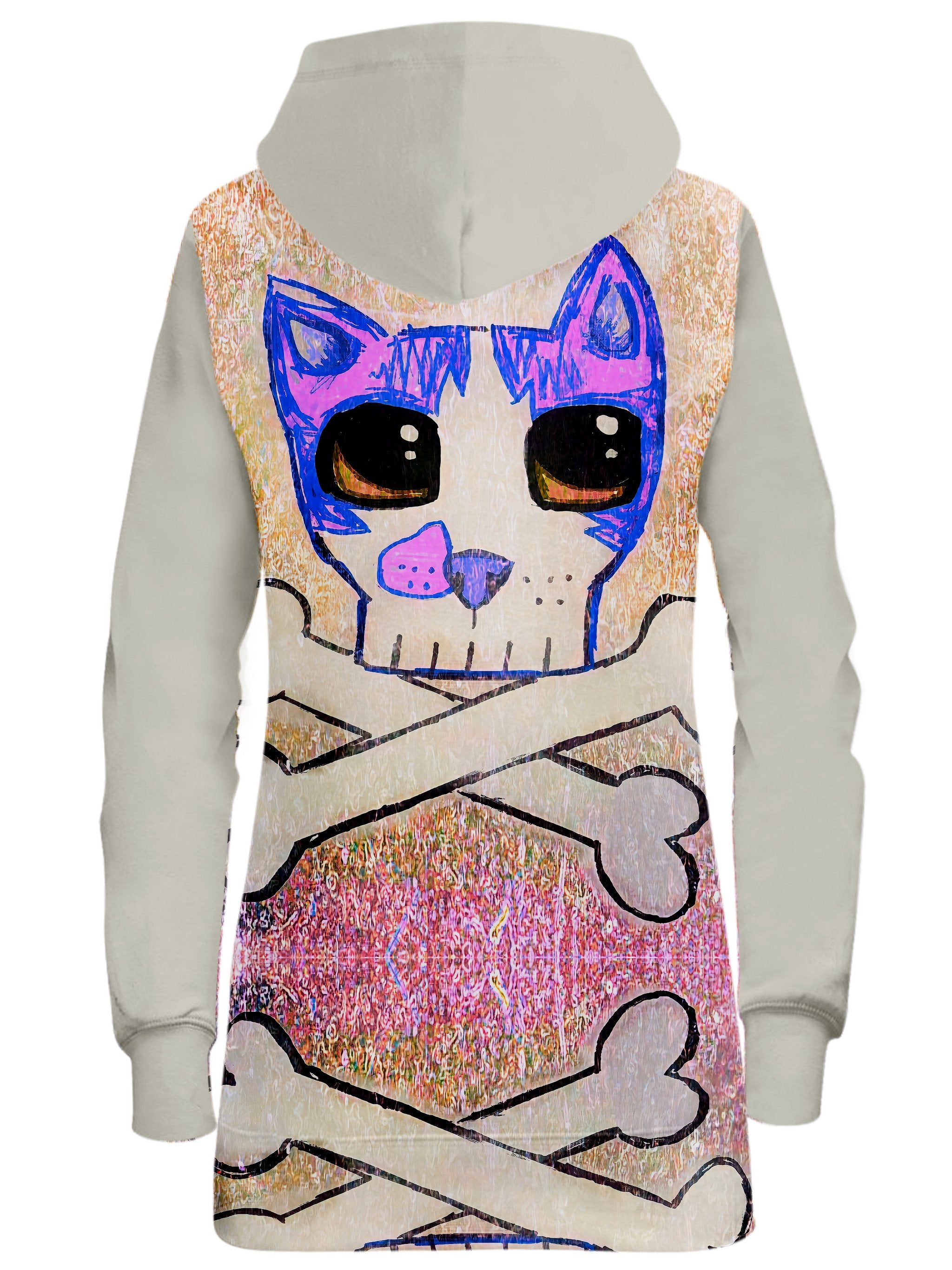 Aerro Blue Hoodie Dress CrazyKona Epic Hoodie