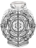 Esoteric Light Unisex Zip-Up Hoodie Set 4 Lyfe Epic Hoodie