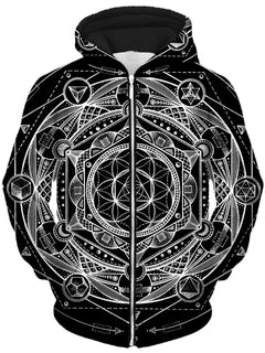 Set 4 Lyfe - Esoteric Dark Unisex Zip-Up Hoodie