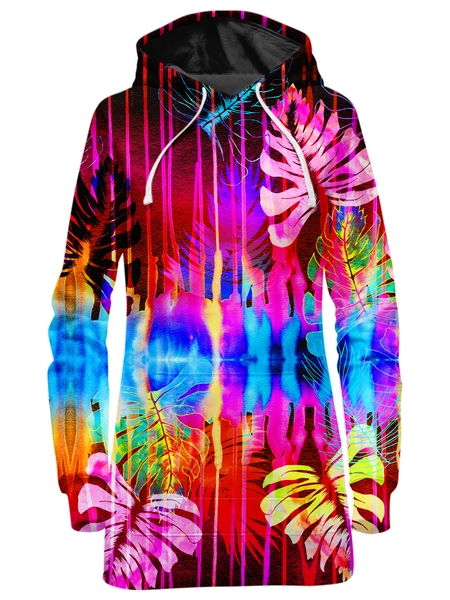 Noctum X Truth - Fluorescent Jungle Hoodie Dress