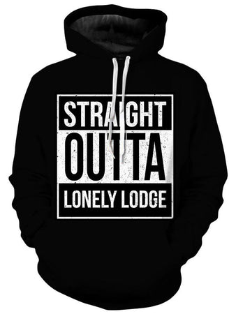 iEDM - Straight Outta Lonely Lodge Kids Hoodie