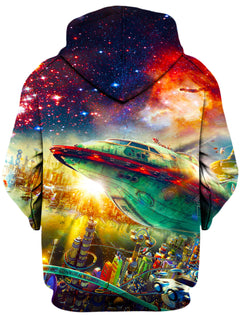 On Cue Apparel - Futurama City Hoodie