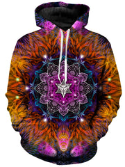 Geometric Vibes Unisex Hoodie, Yantrart Design, T6 - Epic Hoodie