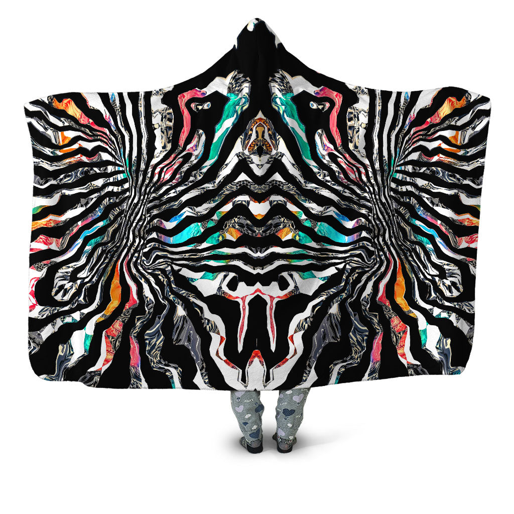 Stripped Chaos Hooded Blanket Glass Prism Studios Epic Hoodie