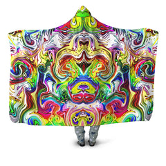 Swirly Gig Hooded Blanket