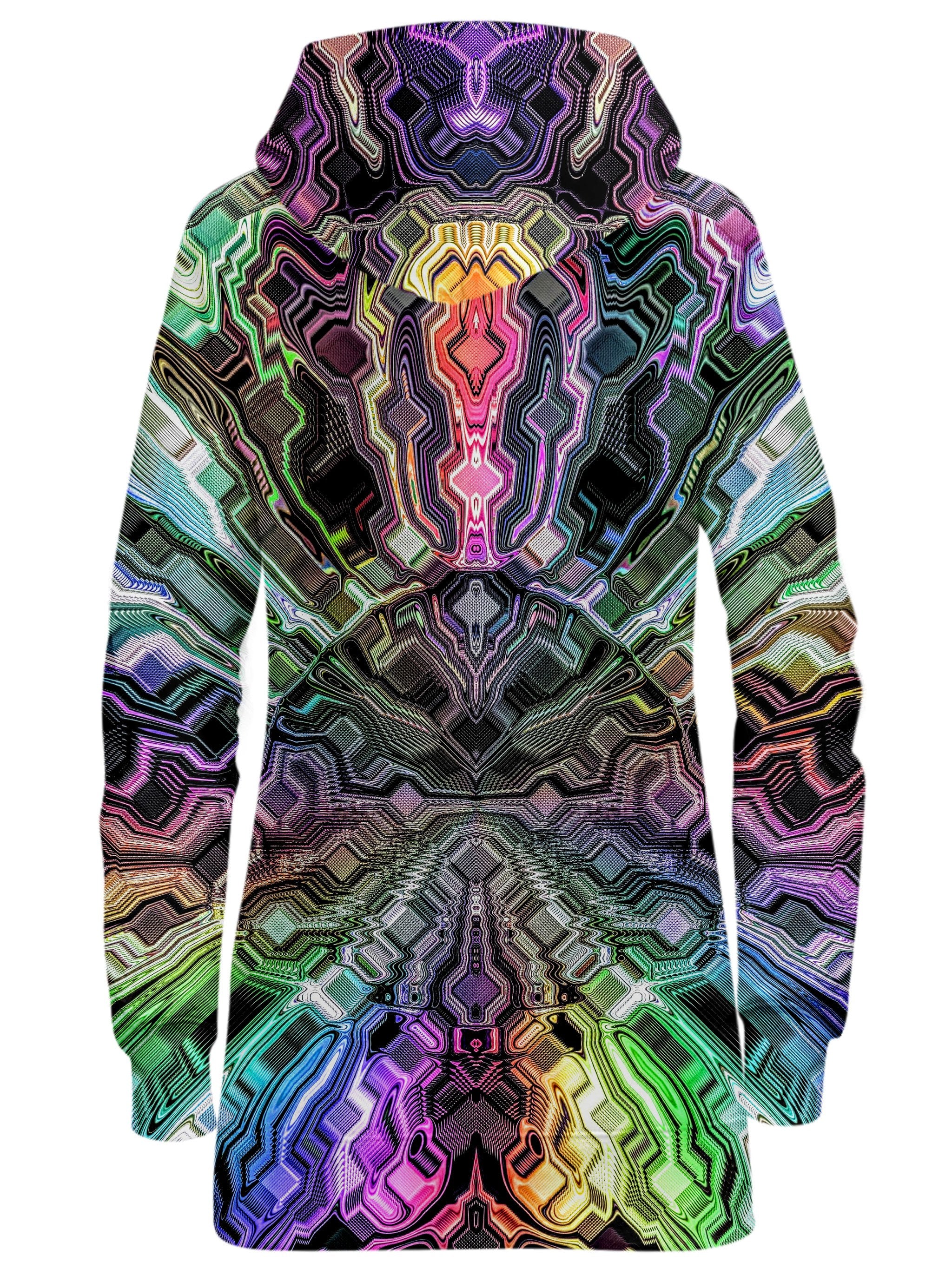 Holographic Storm Hoodie Dress Glass Prism Studios Epic Hoodie