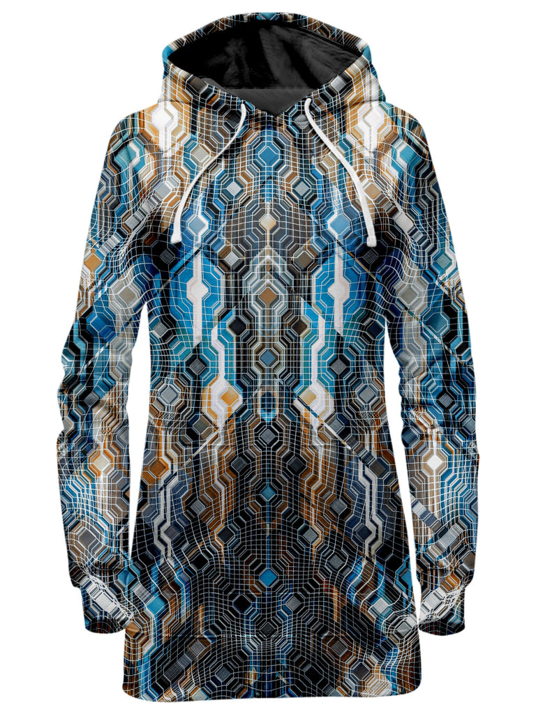 Glass Prism Studios - Fractional Data Hoodie Dress