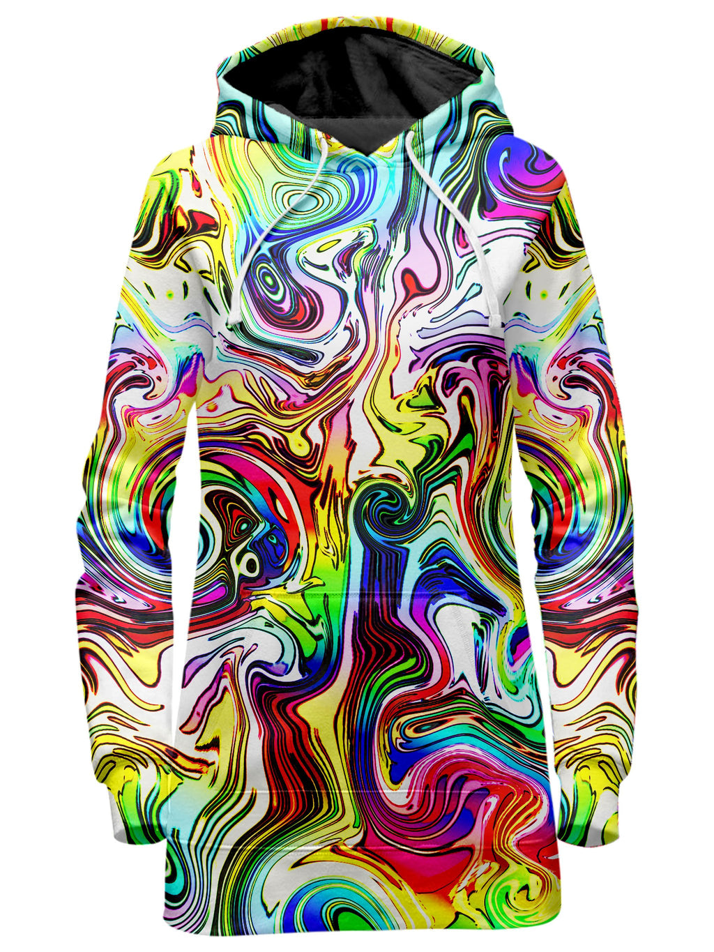 Swirly Gig Hoodie Dress Glass Prism Studios Epic Hoodie