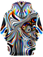 Oil Aura Unisex Zip-Up Hoodie Glass Prism Studios Epic Hoodie