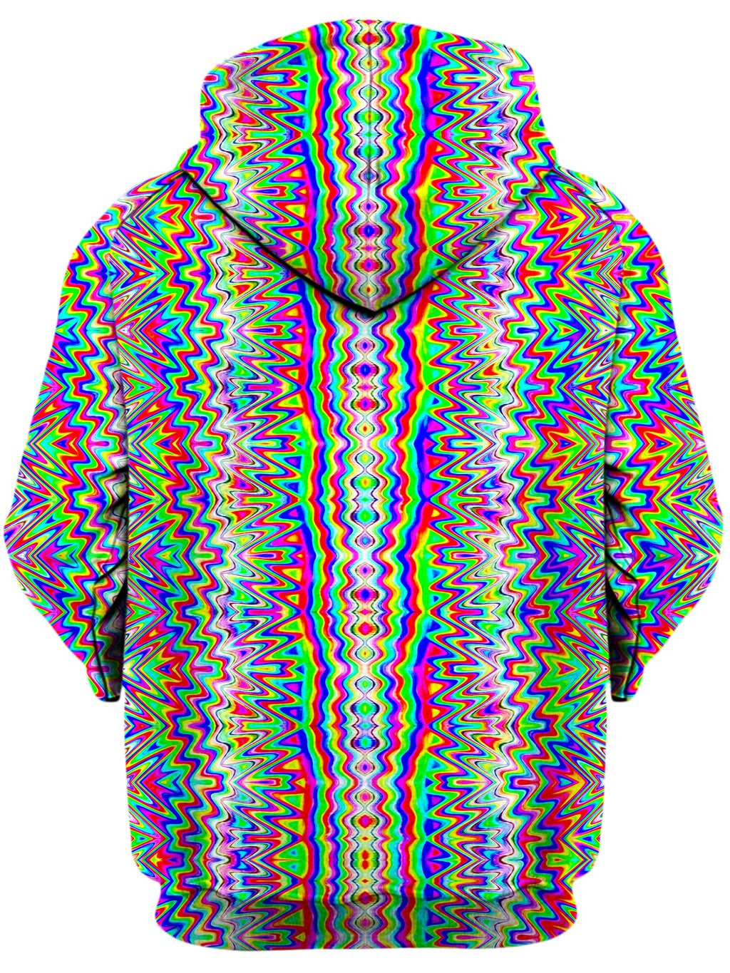 Psy Trip Unisex Zip-Up Hoodie Glass Prism Studios Epic Hoodie
