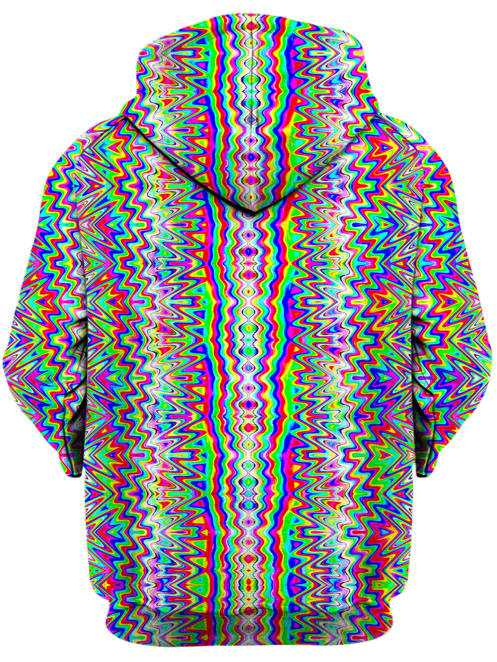 Psy Trip Unisex Zip-Up Hoodie Glass Prism Studios Epic Hoodie
