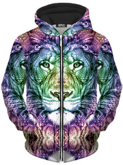 Spirit of the Lion Unisex Zip-Up Hoodie