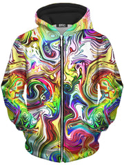 Swirly Gig Unisex Zip-Up Hoodie