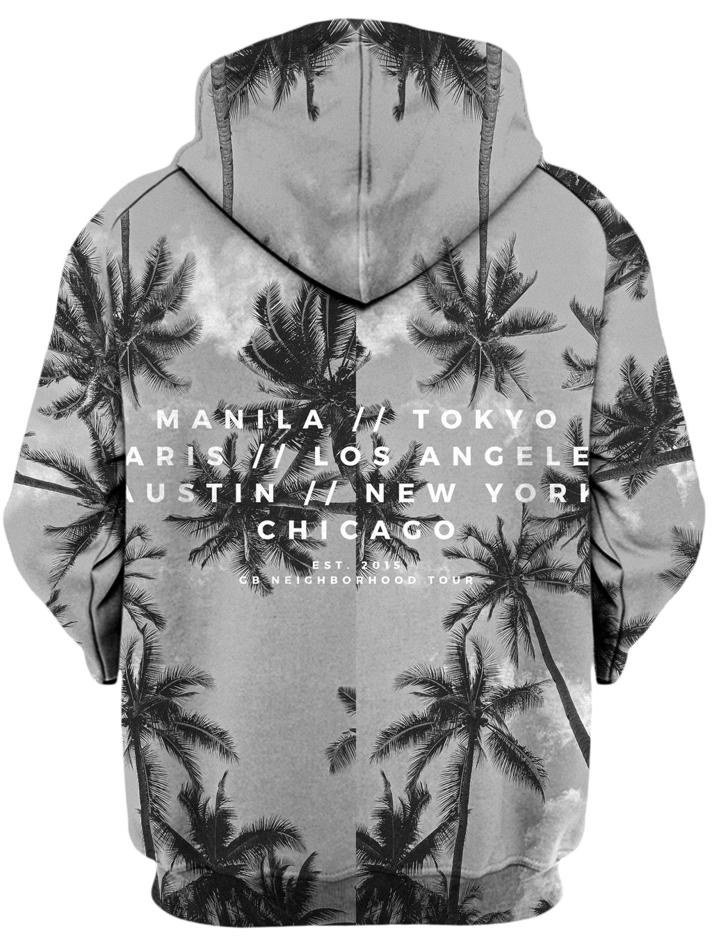 Palm Trees Unisex Hoodie Good Behavior Epic Hoodie