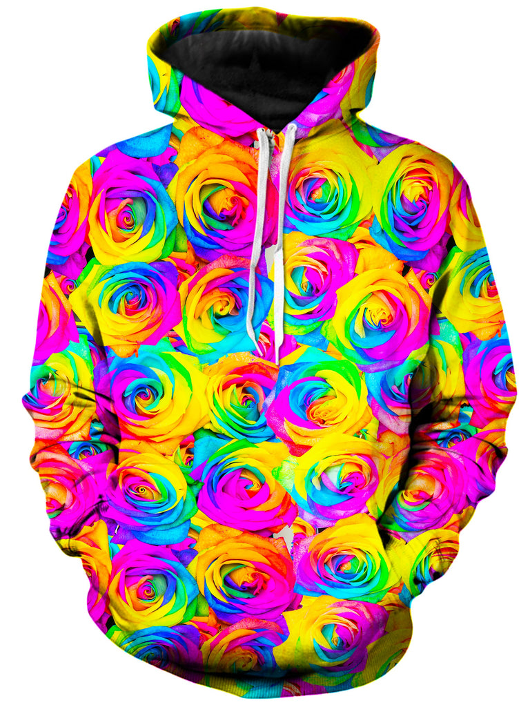 On Cue Apparel - Kaleidoscope Roses Hoodie