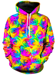 Kaleidoscope Roses Hoodie, On Cue Apparel, T6 - Epic Hoodie