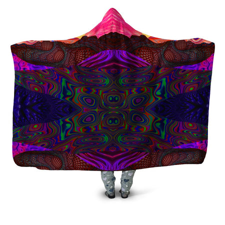 Lucid Eye Studios - Trippy Trek Hooded Blanket