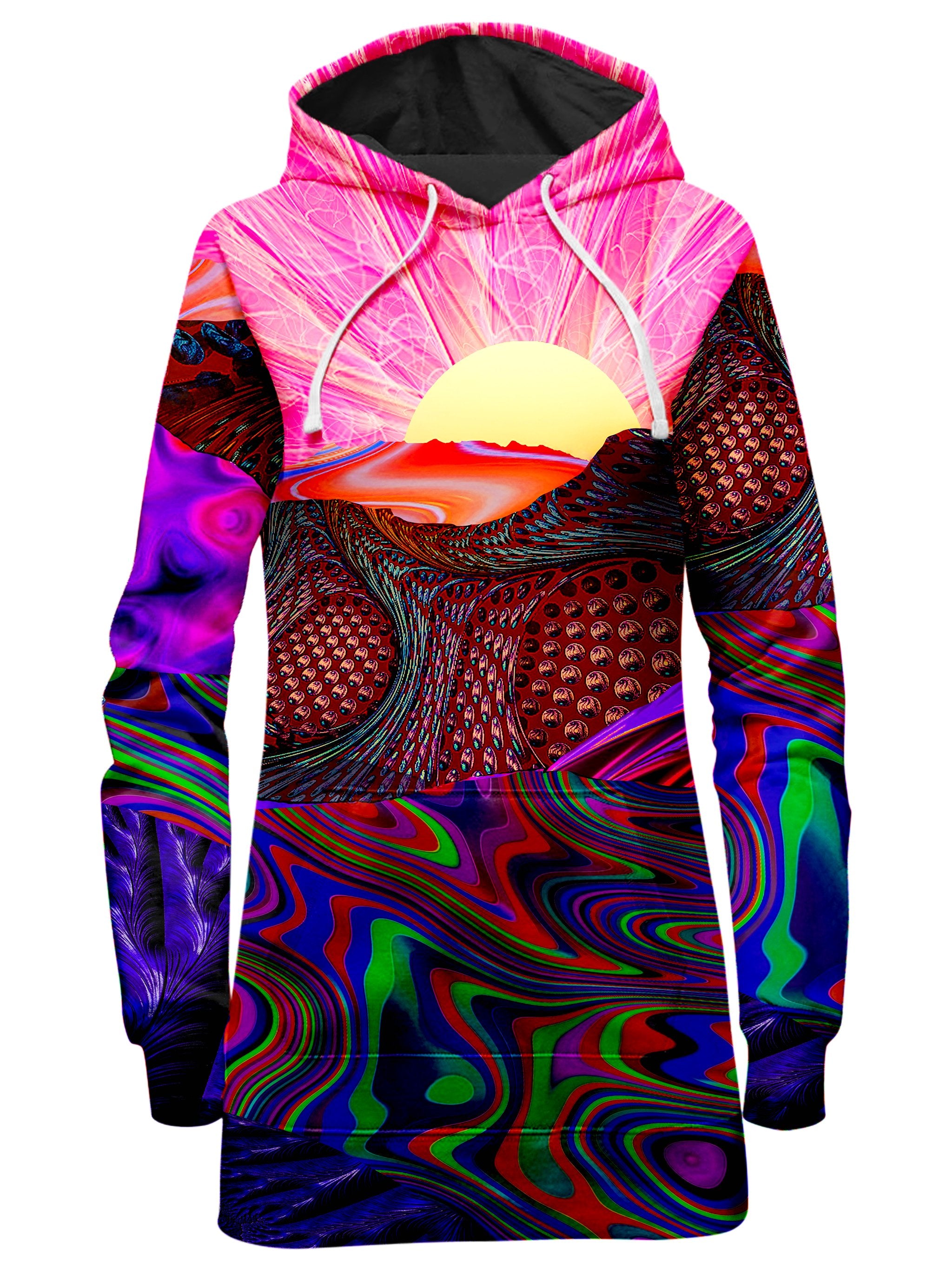 Trippy Trek Hoodie Dress Lucid Eye Studios Epic Hoodie