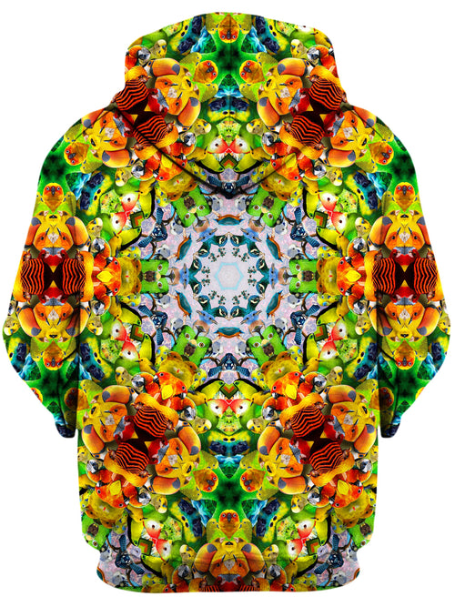 Bird Kalied Unisex Zip-Up Hoodie Lucid Eye Studios Epic Hoodie