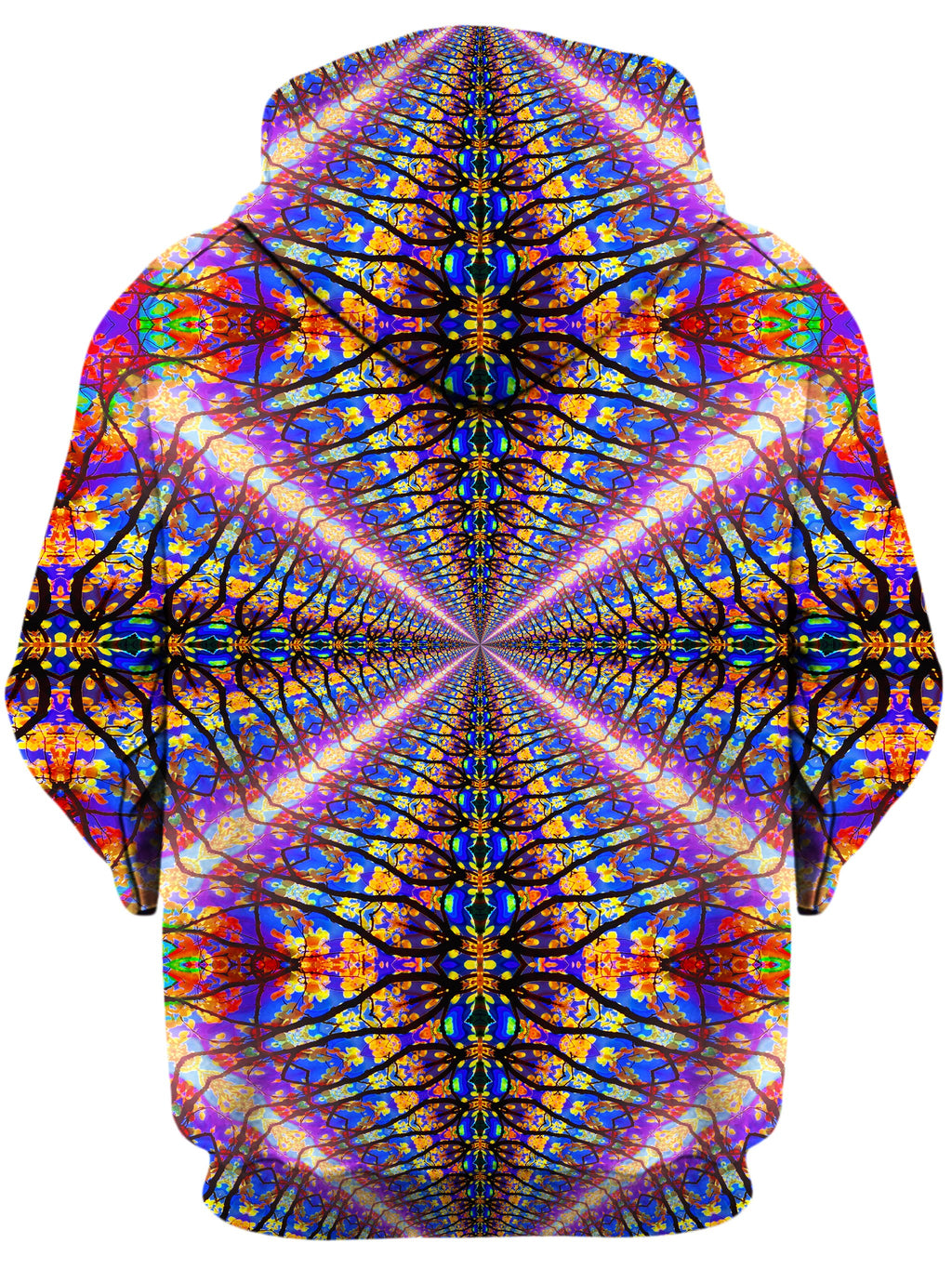 Color Tunnel Unisex Zip-Up Hoodie Lucid Eye Studios Epic Hoodie