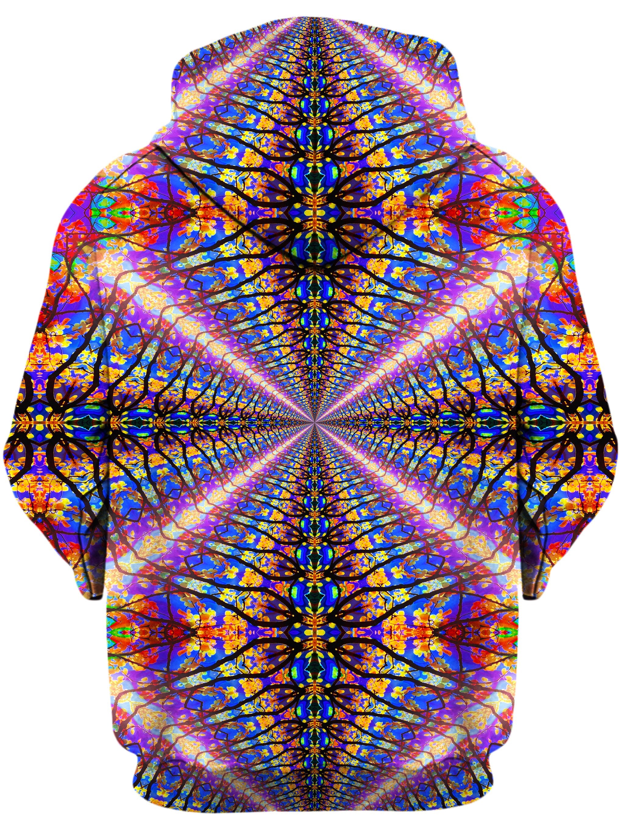 Color Tunnel Unisex Zip-Up Hoodie Lucid Eye Studios Epic Hoodie