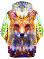 Fox Unisex Zip-Up Hoodie Lucid Eye Studios Epic Hoodie