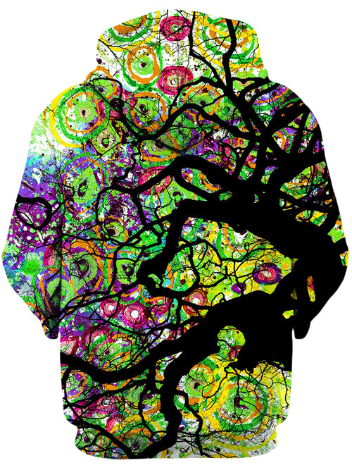 Radial Roots Unisex Zip-Up Hoodie Lucid Eye Studios Epic Hoodie